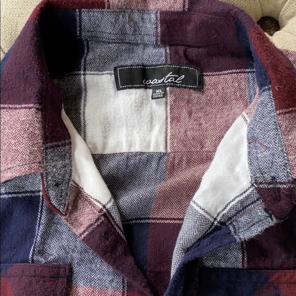 Boy’s Plaid Flannel Button Down